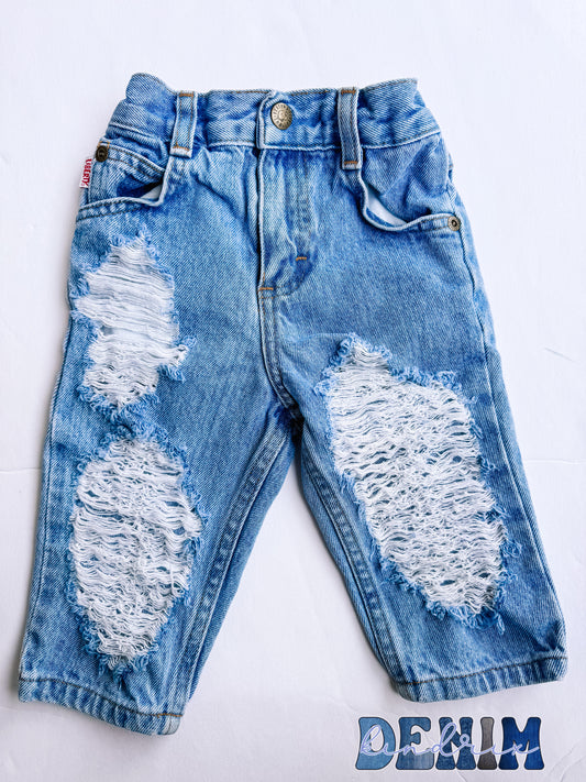 12 month vintage libery jeans